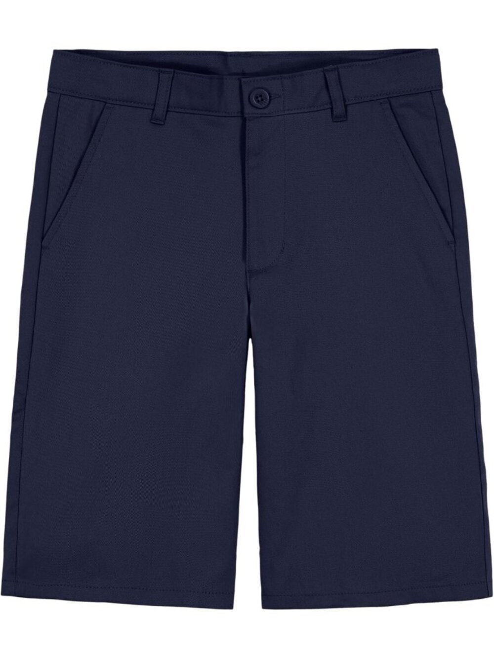 Boys' Flat Front Twill School Uniform Shorts - Comfortable & Stylish Fit